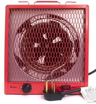 Dr. Infrared Heater DR-988A Garage Shop 208/240V, 4800/5600W Heater with 6-30R Plug