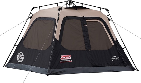 Coleman Cabin with Instant Setup pop up Tents For Camping
