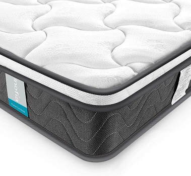 Inofia 8 inch Hybrid Comfort Eurotop Innerspring Mattress for Trundle Bed