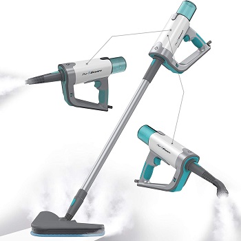 PurSteam Steam Mop For Laminate Floors Cleaner 12 in 1