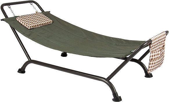 VIVERE DOUBLE COTTON 2 Person Hammock With Stand