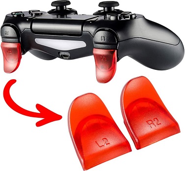 Extreme Rate 2 Pairs L2 R2 Buttons Extension Trigger Extenders For Plasystation 4 PS4 trigger stoppers