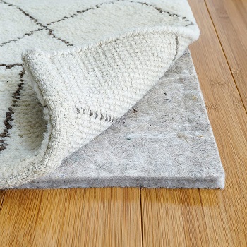 RUGPADUSA Basics 100% Felt Protective Cushioning Rug Pad - Soundproof Mats For Floors