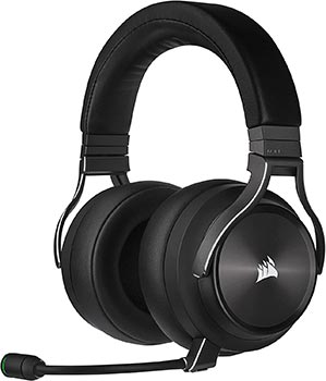 CORSAIR VIRTUOSO RGB WIRELESS XT High-Fidelity Gaming Headset with Bluetooth and Spatial Audio