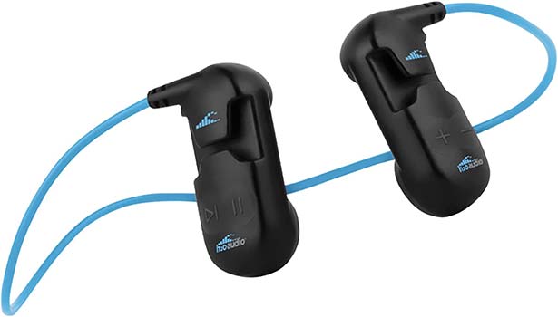 H2O Audio Sonar IPX8 - Bluetooth Bone Conduction Headphones with MP3 Player